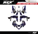 Fits YAMAHA YFZ450R 450X (2014 to 2024) graphic kit decals stickers racing yfz