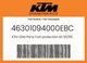 KTM Genuine Fork Protection Kit 50/65 Sx 2023 With Decal - 46301094000Ebc