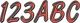 HARDLINE REBKG400 Watercraft ID Sticker Kit 300 Series Red Gradation