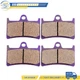 Brake Pads 2 Pairs Front For Yamaha YZF R1M YZF R1S 2016-2017 Carbon Fiber
