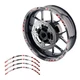 SH16 Blue Reflective Wheel Sticker Tape For Kawasaki VULCAN S650 EN650 15-20