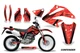 Graphic Decals Stickers For Honda XR250SM 2003-2005 CONTENDER K R