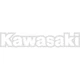 Factory Effex Fork/Swingarm Decal - Kawasaki - White | 09-44112