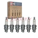 6 pc Champion Copper Plus 931M Spark Plugs for QL82C 3922 1507 Ignition Wire lo