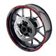 W01B For 20-2021 Honda CBR1000RR-R Fireblade SP Red PVC Wheel Rim Sticker Kit