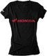 Factory Effex Honda Horizontal Women's Short Sleeve Shirt Black