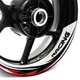 For Yamaha FZ07 MT-07 18-24 23 22 21 Wheel Inner Rim Stickers 17 inch S01W Red