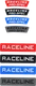 RACELINE WHEELS Decal D-A13-PACK Stylish Wheel Sticker