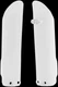 Acerbis White 20 Lower Fork Cover Protector Guard Set KTM 85 SX 19 16 18-24
