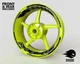 Wheel Stickers for Yamaha MT-10 MT10 Rim Tape Motorcycle Decals Graphics 17"