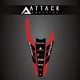 Attack Graphics Renegade Rear Fender Decal Red