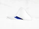 2015-2016 YAMAHA YZF R1M OEM Right Side Fairing Cover 2 Cowl Silver / Blue R1
