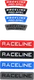 Raceline - D-A13-PACK - Decal - Multi Color - 13 Pack