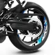 17 inch Vinyl Wheel Rim Stickers S22W For Yamaha FZ07 MT-07 18 19 20 21