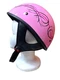 Fulmer Adult Pink Scoll Shorty Motorcycle Helmet Half Cruiser DOT Medium AF 81