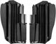 UFO Radiator Louvers Black AC02458 for Yamaha YZ450F/YZ250FX/YZ450FX/YZ250F