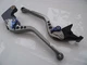 Yamaha YZF750R (1993-98), CNC levers set long titanium blue adjusters, F14/C777
