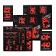 FOX Heritage Decal Kit for Forks and Shocks, Red