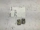 00-06 Harley Davidson Ultra Classic FLHTCUI Saddlebag Receptacle Stud Pair Q