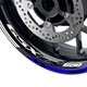 For Suzuki GSXR 600 16 17 18 19 20 21 17 inch Blue Rim Decal Wheel Stickers AA02