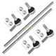 2PCS Tie Rods Assy for Polaris Scrambler Sportsman 550 850 1000 XP/X2 2009-2025