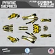 Graphics Kit for Cobra CX50 JR (2012-2015) Prime Series - Gold