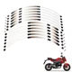 For HONDA MSX 125 Grom MSX125 SF 2012-2022 RIM WHEEL STRIPES DECALS TAPE STICKER