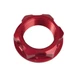 Tusk Billet Aluminum Steering Stem Nut Red For Honda CRF450RL 2021-2025