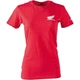 Factory Effex Honda Icon Women's Tee, Red