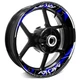 17 inch Vinyl Wheel Rim Stickers S26B For Suzuki SV 050X 19 20