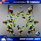 Yamaha YFZ 450R 450X Graphics kit 2014 2016 2018 to 2025 decals stickers ATV UTV