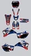 Fits Yamaha YZF250-450 2006 to 2009 yzf450 yz250f graphic kit stickers YZF