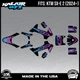 Graphics Kit for KTM Electric Mini SXE2 (2024+) Lethal Series - Magenta Shift