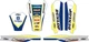 Factory Effex Trim Graphics Kit for Husqvarna TC/FC, TE/FE (19-50620)
