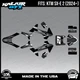 Graphics Kit for KTM Electric Mini SXE2 (2024+) OG Crew Series - White