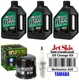Oil Change Kit for Yamaha Wolverine 450 YFM 450 FX 4x4 SP (2006-2010)
