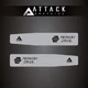 Attack Graphics Renegade Swing Arm Decal Grey