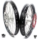KKE 21/19 Cast Dirt Bike Wheels Rims Fit Honda XR400R 1996-2004 XR600R 1991-2000