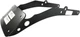 Cycle Visions Black Curved License Plate Mount (CV4653MT)