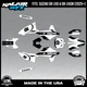 Graphics Kit for Suzuki DR-Z4S DR-Z4SM DRZ4SM 2025 2026 Speed-WHITE