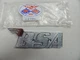 BSA TANK BADGE SET UNPAINTED 60-2568 1971 1972 A65T A65L A70 2 1/2 GALLON TANK