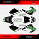 Black Green Shift Racing Graphics kit fit 01-03 Honda XR80 Xr100 XR 80 100 Decal
