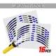 SH13 Blue Reflective Wheel Sticker Tape For Honda CBR1000RR-R Fireblade 20-21