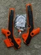 KTM  SX 85  SX85   2013-2017  ACERBIS ORANGE & BLACK FRAME GUARDS