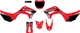 D'Cor Visuals Honda HRC 3 Graphic Kit-CRF 110F-19-24 - Motocross Dirt Bike Offro