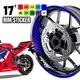 AA02 17 inch Wheel Rim Sticker Stripe For Honda CB500F 19-21 19 20 21