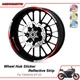 For YAMAHA MT-03 MT03 Motorcycle Accessories Wheel Rim Decal Sticker Protector .