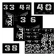Fox Bicycle Fork Shock Sticker Set Decal 2021 AM Custom Battleship Grey