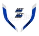Yamaha MT-09 MT09 2014 - 2024 Fuel Tank Pad Sticker Decals Strips Blue & Grey
