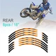 21" 18" A01B Stripe Dirt Bike Wheel Rim Stickers For BETA 525 RS 08-10 09